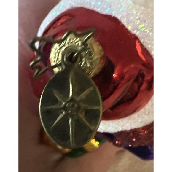 Old World Christmas Glass Ornament Girl Kitten In Gift Bag - Picture 7 of 8